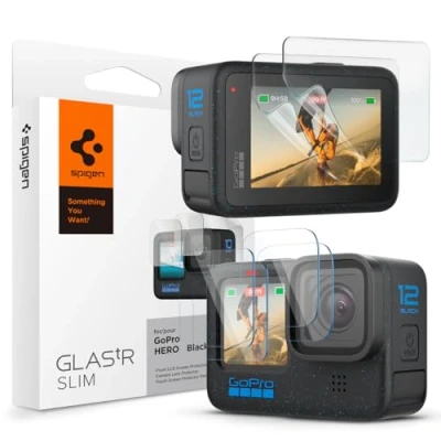 Afbeelding van Spigen GLAS.tR SLIM GoPro Hero 9 / 10 11/ 12 Screen Protector [2 Pack]