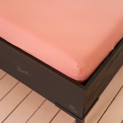 Afbeelding van Split Topper Hoeslaken Kayori Shizu Oudroze (Percal) 160 x 210 cm