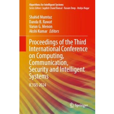 Afbeelding van Algorithms for Intelligent Systems Proceedings of the Third International Conference on Computing, Communication, Security and