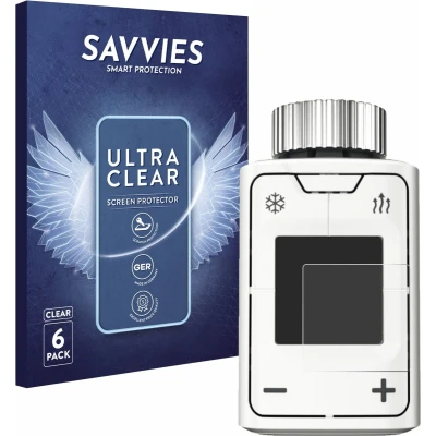 Afbeelding van Savvies Screenprotector voor AVM FRITZ!DECT 302 Folie Beschermfolie transparant (6 Stuks)