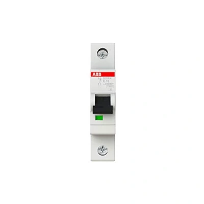 Afbeelding van ABB Installatieautomaat 1 polig en + N S201 C, 13 A 10 kA (INFORMEER NAAR DE LEVERTIJD)