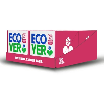 Afbeelding van 4x Ecover Vaatwastabletten All in One 72 stuks
