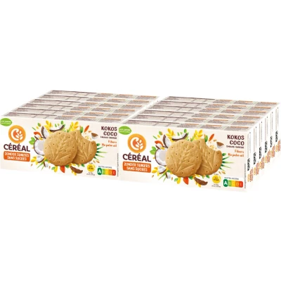 Afbeelding van 12x Céréal Kokoskoekjes 132 gr