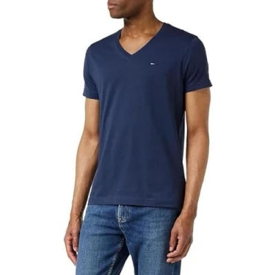 Afbeelding van Tommy Hilfiger S/S Gebreide Tops Zwarte Iris, 3XL grote maten tall