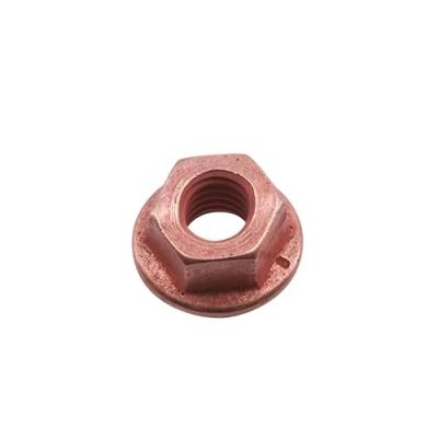 Afbeelding van Connect 30741 Koper Geflitste Moer Flens &amp; Zelfsluitende M8 x 1.25 13mm Hex 5st
