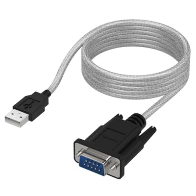 Afbeelding van Sabrent 6 FT USB naar RS 232 DB9 Seriële 9 pins Adapter (Prolific PL2303) (SBT USC6K)