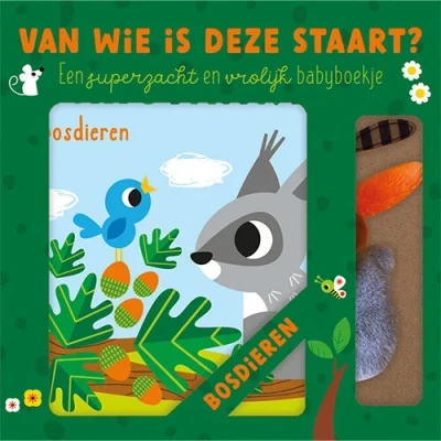 Afbeelding van Van wie is deze staart? Bosdieren