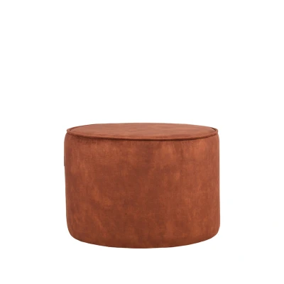 Afbeelding van LABEL51 Poef Tibo Rust Velours Majorr