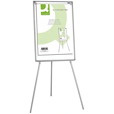Afbeelding van Q Connect Effen flipchart pad A1 40 vel, 5 stuks