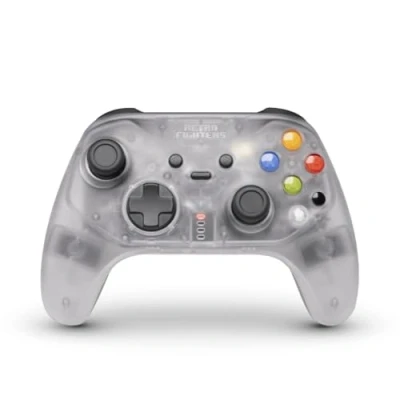 Afbeelding van Retro Fighters Hunter XBOX Wireless Controller for XBOX/Switch/PC, Crystal