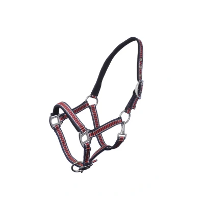 Afbeelding van MHS Halster &quot;Shine Bright&quot; Mini Jaarling Navy / Rood