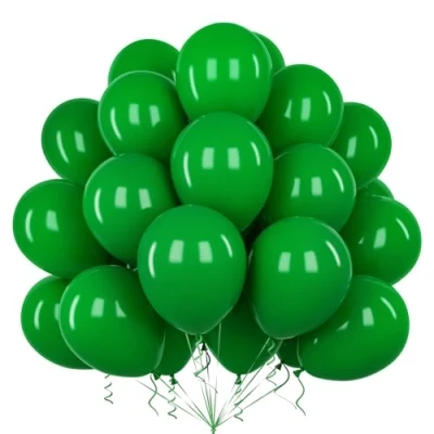 Afbeelding van Teselife Donkergroene ballonnen, 50 stuks 30 cm mat diep groen latex ballonboog slinger kit mannen jongens verjaardag huwelijksaanzoek afstuderen verloving bruids babyshower kerstfeest deco
