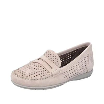 Afbeelding van Rieker Bergschoenen, Dames, Maat: 41, Rosa Nubukleer