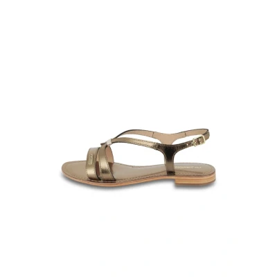 Afbeelding van Les Tropeziennes par M Belarbi Hamoon Sandalen, Dames, Maat: 38, Bronze Leer