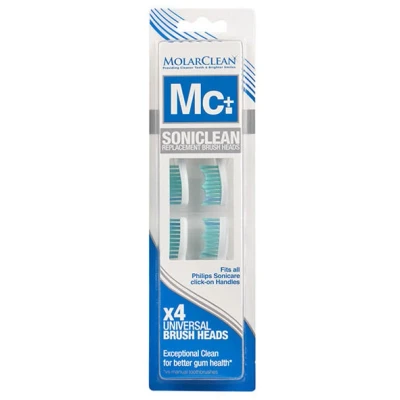 Afbeelding van MolarClean Replacement Brush Heads Philips 4ST