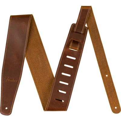 Afbeelding van Fender Broken In Leather Strap Tan 2.5 inch