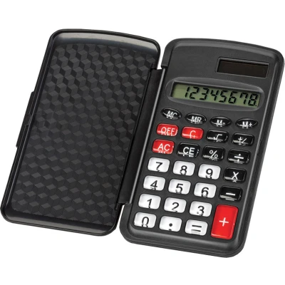 Afbeelding van Kleine Rekenmachine Zakformaat 10x6 CM voor School of Kantoor