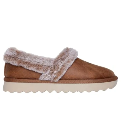 Afbeelding van Skechers Gezellige slippers voor dames, Kastanje, 36 EU