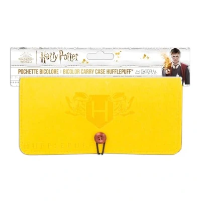 Afbeelding van Freaks and Geeks Harry Potter Vilten draagtas Ravenclaw Hufflepuff Geel Hoesje geschikt voor Switch