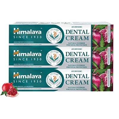 Afbeelding van Himalaya Herbals Dental Cream Toothpaste 100g (Classic, 3 PACK)