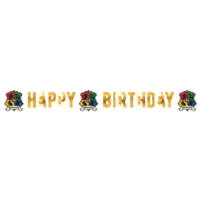 Afbeelding van Harry Potter Houses Ltr Banner