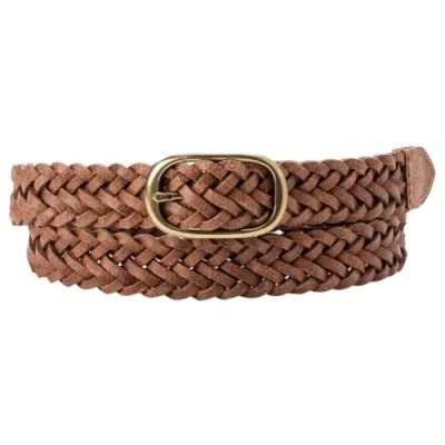 Afbeelding van Levi&#039;s WOMEN&#039;S Charlie Braid BELT Riem, Dames, Maat: 85, Brown