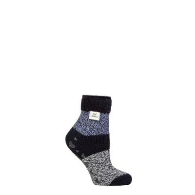 Afbeelding van HEAT HOLDERS SockShop Slippersokken voor dames, Disney&#039;s I Aah motief (Pu de beer), Auriga Marine Lila, 37 42