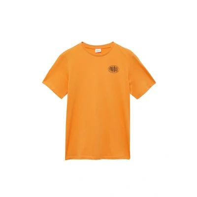 Afbeelding van s.Oliver MIT Front UND RÜCKEN Tshirt print voor kinderen, Maat: 146/152, Orange