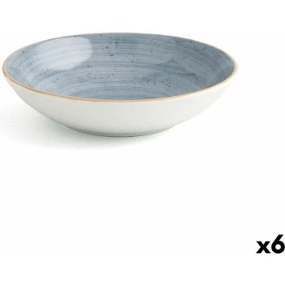 Afbeelding van Diep bord Ariane Terra Keramisch Blauw (Ø 21 cm) (6 Stuks)
