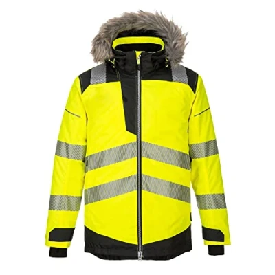 Afbeelding van Portwest PW369YBRL Parka Jas, Geel/Zwart, Large, L