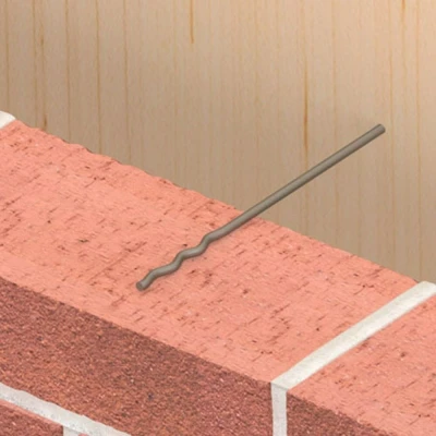 Afbeelding van Uni Hsb (Boor) Spouwanker 400x4.6mm A4 RVS (Spouwbereik: 115mm +/ 15) 50 stuks