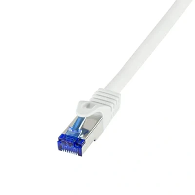Afbeelding van LogiLink C6A011S RJ45 CAT 6A S/FTP 0.25 m Wit 1 stuk(s)