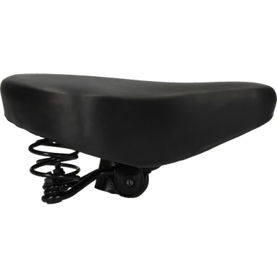 Afbeelding van Benson Fietszadel met Veer 245 x 205 mm Zwart