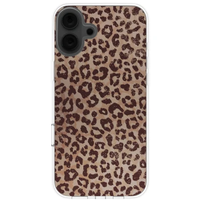 Afbeelding van imoshion hoesje Geschikt voor iPhone 16 Design Leopard Mood