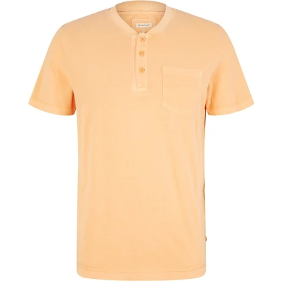 Afbeelding van TOM Tailor MIT Starker Waschung Tshirt basic, Heren, Maat: XXL, Washed out orange