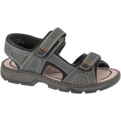 Afbeelding van Rieker Sandals, Mannen, Grijs, Sandalen, maat: 41