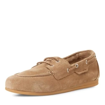 Afbeelding van Tamaris Bootschoenen, Dames, Maat: 41, Taupe Veloursleer