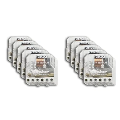 Afbeelding van Finder 26.04.8.012.0000 Stroomstootschakelaar Inbouw 2x NO 120 V/AC 1 stuk(s)