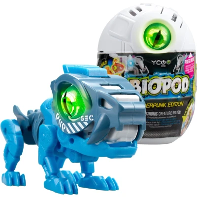 Afbeelding van Silverlit BIOPOD Cyberpunk Single Bouw je eigen Dino Oplichtende ogen Met geluid