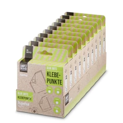 Afbeelding van Hama Zelfklevend display voor tablets (1 dispenser, 300 fotohoeken, 6 mm diameter) Transparant