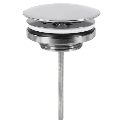 Afbeelding van Wastafel Afvoerplug Differnz Always Open 7 cm Chroom