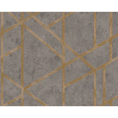 Afbeelding van AS Creation Metropolitan Stories 36928 1 Grijs / Goud