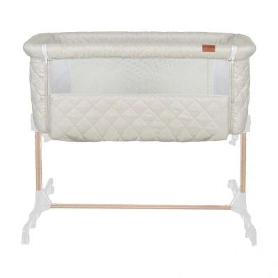 Afbeelding van Quax Co Sleeper Side by Naturel Quilted Clay