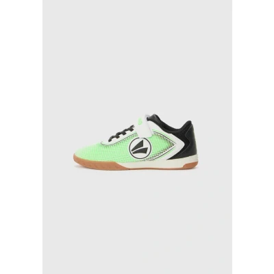 Afbeelding van JAKO JSI Course Unisex Sneakers laag voor kinderen, Maat: 30, White/neon green Kunststof/ textiel