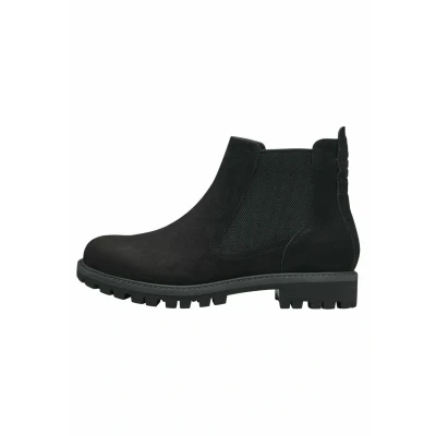 Afbeelding van Tamaris Korte laarzen, Dames, Maat: 38, Black uni Leer