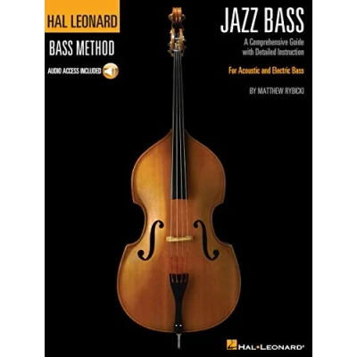 Afbeelding van Hal Leonard Jazz Bass Method: A Comprehensive Guide with Detailed Instruction for Acoustic and Electric