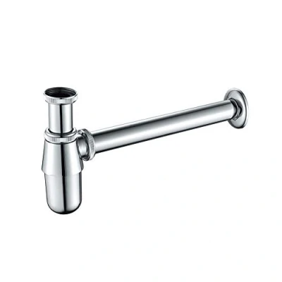 Afbeelding van GRIFEMA G101 universele geurafsluiter voor wastafel, siphone, chroom, zilver, 1/4 inch