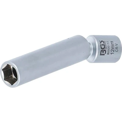 Afbeelding van BGS 80000 12 Cardan dopsleutelbit voor ontstekings en voorverwarmingsbougies 10 mm (3/8&quot;)