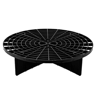 Afbeelding van detailmate GritGuard emmerinzetstuk 30 cm zwart voor wasemmer, bijv. geschikt Chemical Guys 3,5 gallon emmer, Meguiar&#039;s poetsemmer
