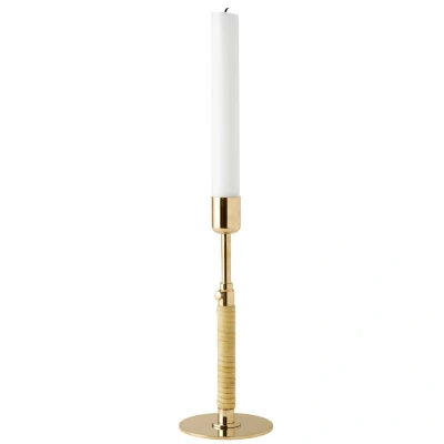 Afbeelding van Audo Copenhagen Duca kaarsenstandaard messing, Polished